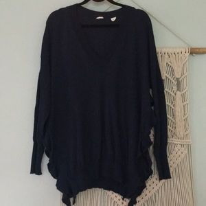 Anthropologie Tops - Anthropologie Moth ruffle side cardigan tunic Anthropologie Tops - Anthropologie Moth ruffle side cardigan tunic